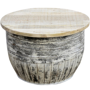 White Wash Coffee Table