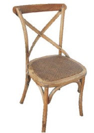 Cross Back Dining Chair