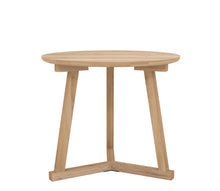 Load image into Gallery viewer, Ethnicraft Oak Tripod Side Table