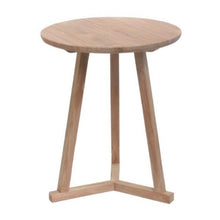 Load image into Gallery viewer, Ethnicraft Teak Tripod Side Table