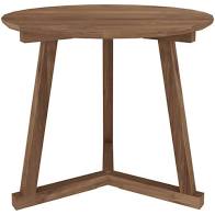 Load image into Gallery viewer, Ethnicraft Teak Tripod Side Table