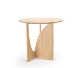 Load image into Gallery viewer, Ethnicraft Oak Geometric Side Table