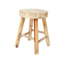 Load image into Gallery viewer, Wooden Milking Stool