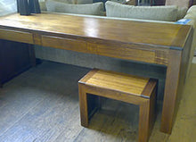 Load image into Gallery viewer, Recycled Timber 3 Drawer Desk