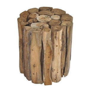 Woody Round Stool