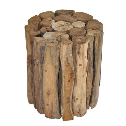 Woody Round Stool