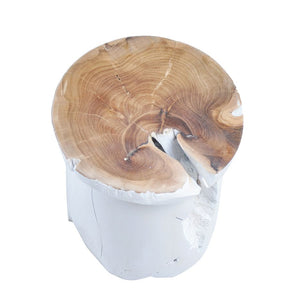 Mushroom Stool (White)