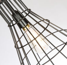 Load image into Gallery viewer, Flared Cage Hanging Pendant